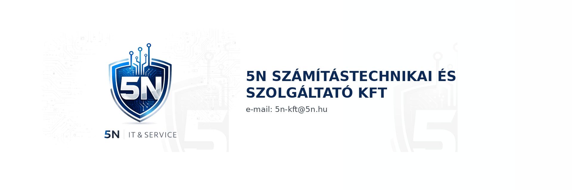 5N Számítástechnikai és Szolgáltató Kft - Adatvédelmi szabályzatok 